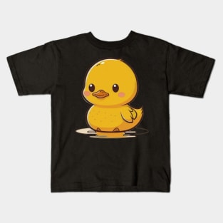 Rubber Duck And Duckling Men Women Kids Kids T-Shirt